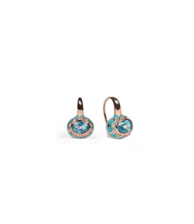 La Favorite blue apatite earrings