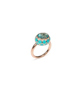 La Favorite blue apatite ring classic