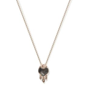 Abondance necklace greymother of pearl Small