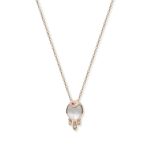 Abondance necklace mother of pearl small