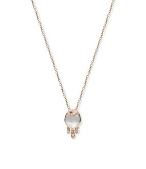 Abondance necklace mother of pearl small