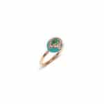 Hypnotic Ring emerald petit