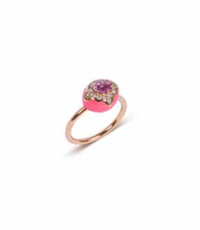 Hypnotic Ring Pink Sapphire  petit